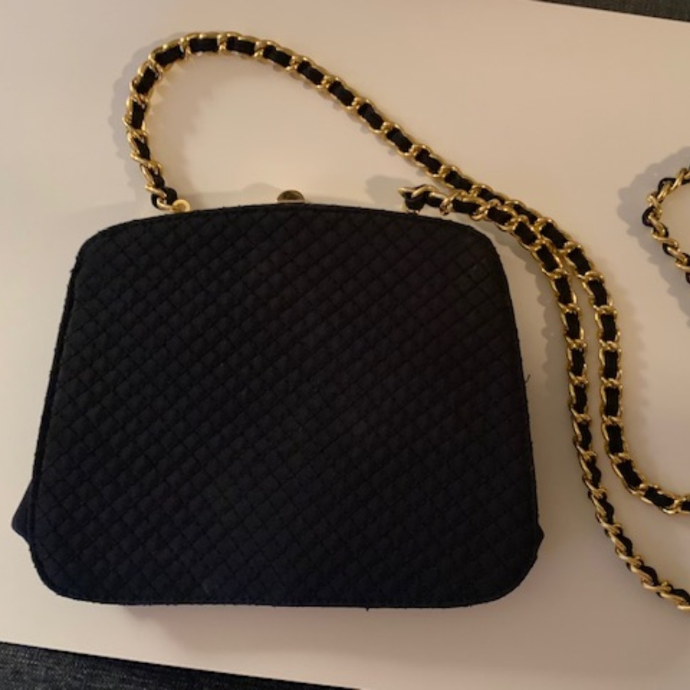 Amanda Smith Black Quilted Bag